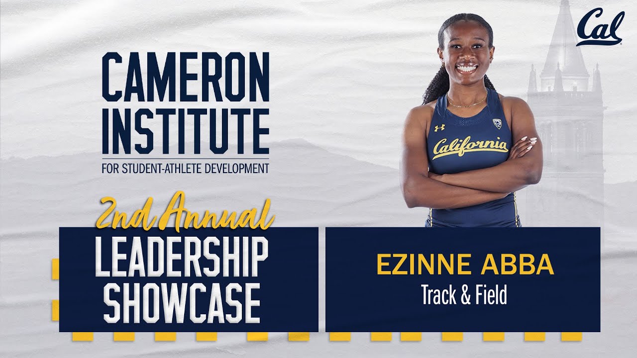Cal Athletics: Cameron Institute Leadership Showcase - Ezinne Abba