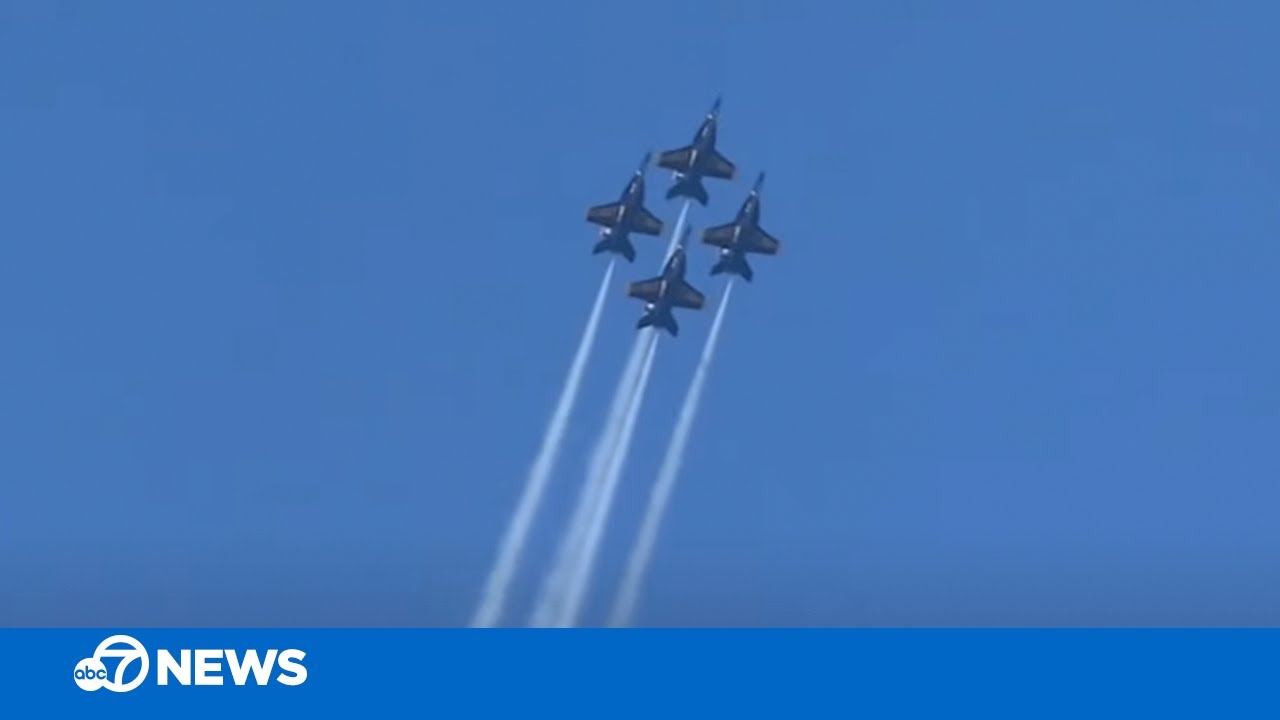 Fleet Week 2022: Watch Blue Angels soar across San Francisco skyline