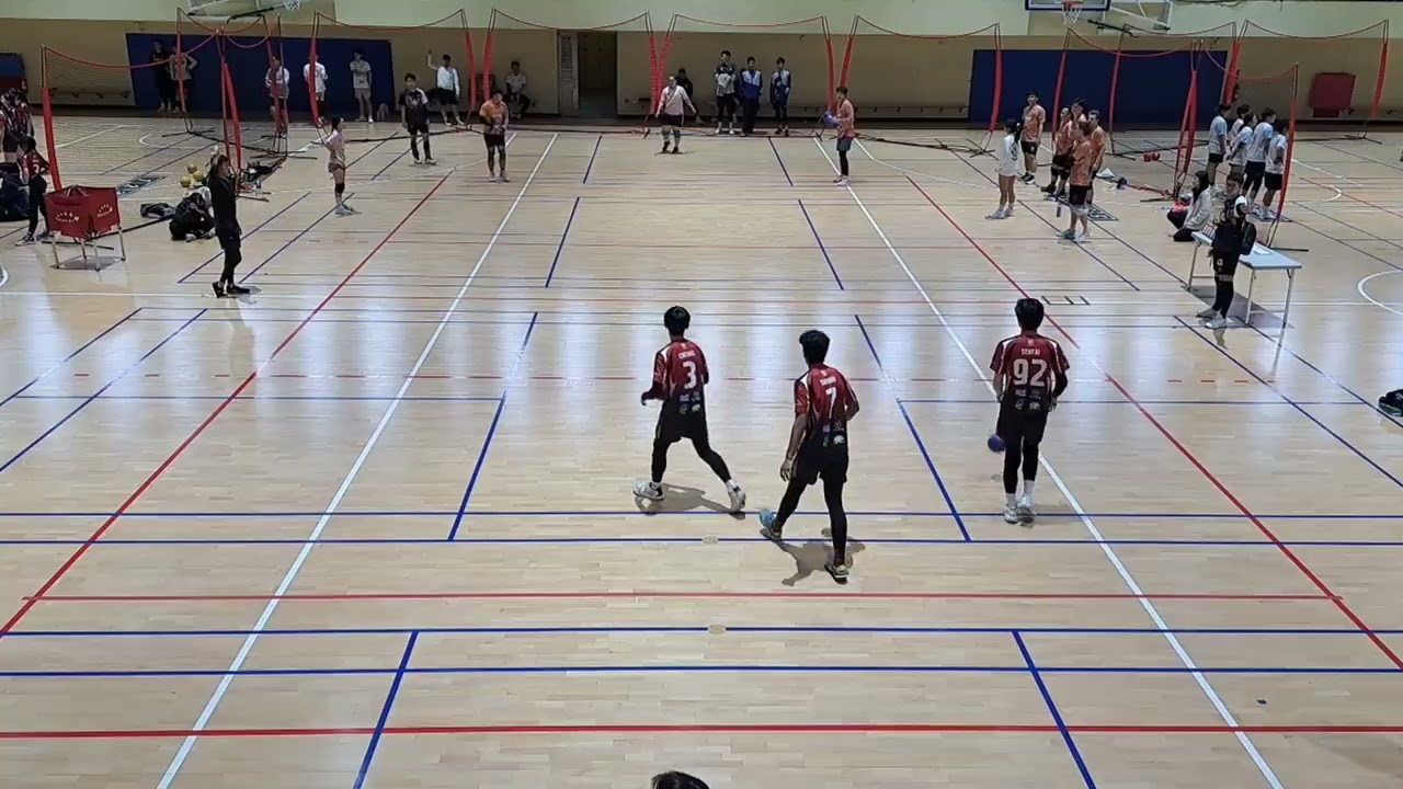 台灣閃避球錦標賽Taiwan Dodgeball Championship 2026 男子A小組賽 Men's RR Hong Kong 香港 4:0 新加坡 Singapore