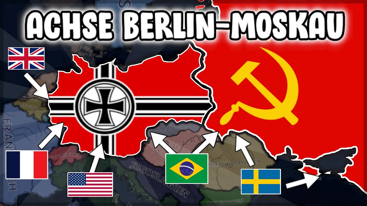 Wenn das DEUTSCHE REICH und die SOWJETUNION VERBÜNDETE wären... | Hearts of Iron 4 Deutsch