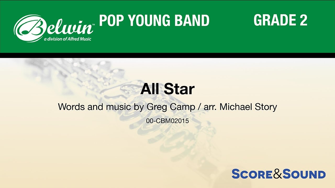 All Star, arr. Michael Story &ndash; Score & Sound