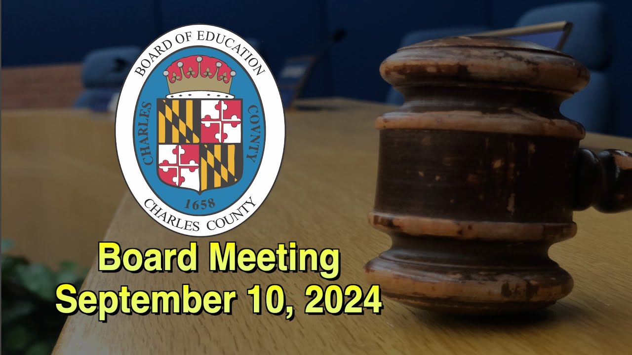 Board Meeting - September 10, 2024