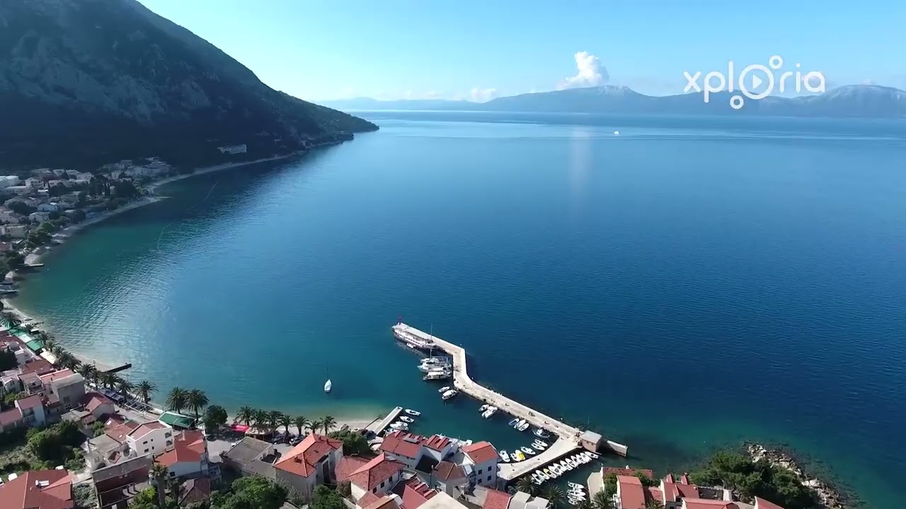 Gradac Small Harbour, Gradac, Croatia
