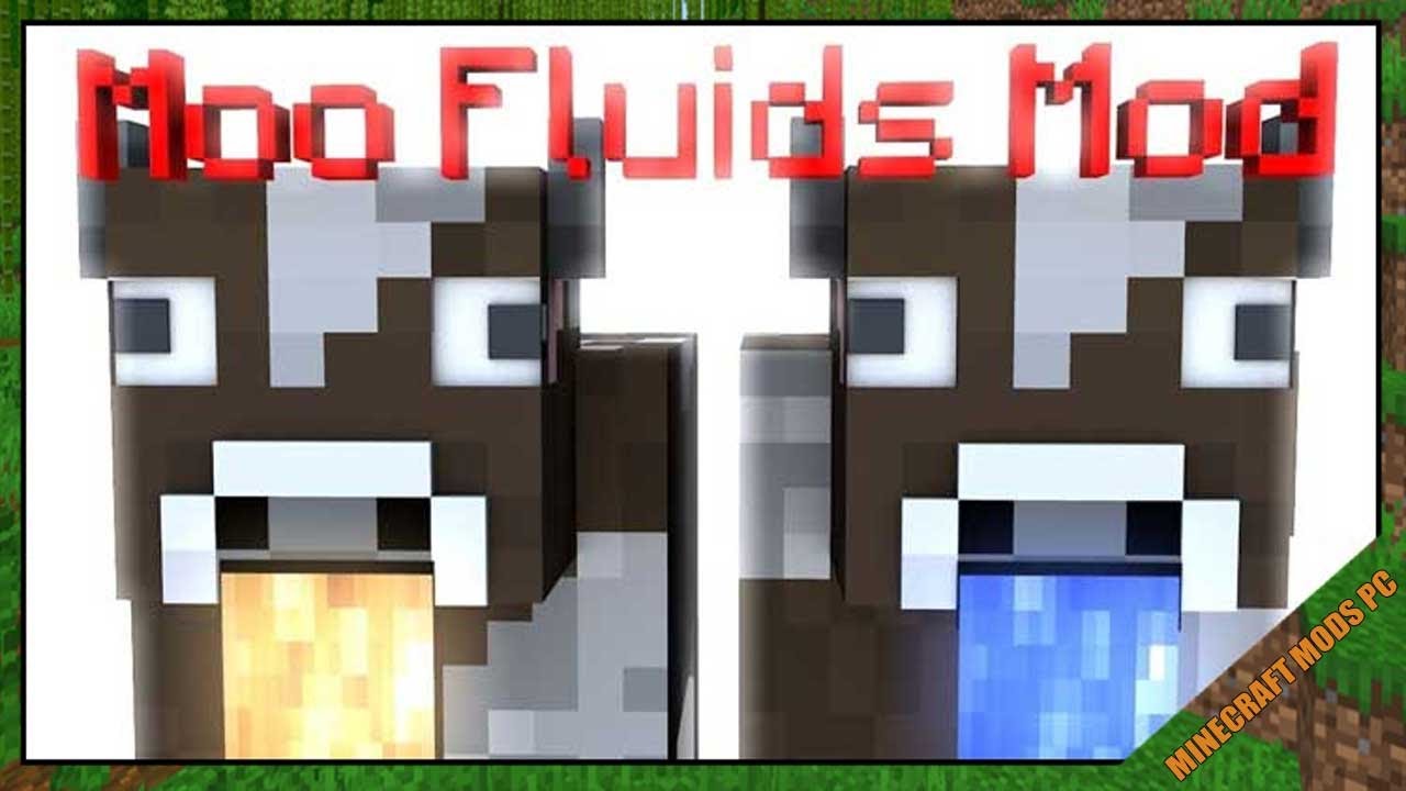 Moo Fluids Mod 1.12.2/1.10.2/1.7.10 Download - How to install it for Minecraft PC