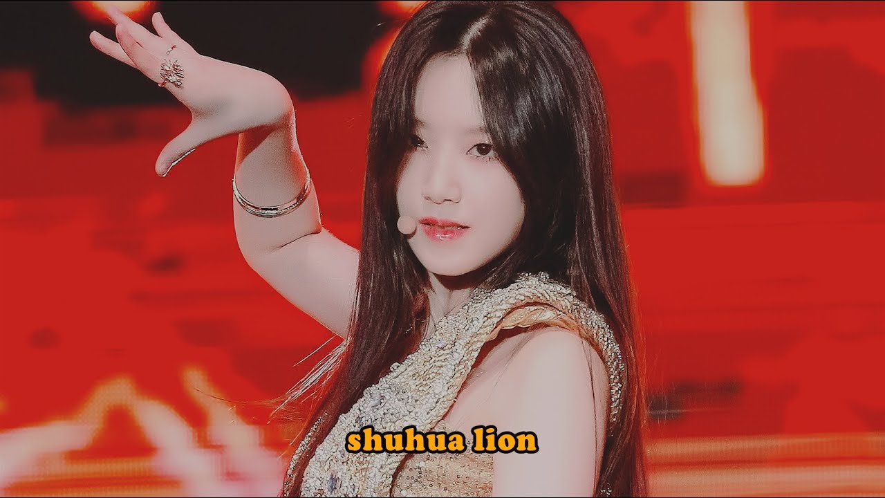 [4K] 200105 GDA LION 라이언 (여자)아이들 슈화 직캠 (G)I-DLE SHUHUA focus fancam. ( 5 multi ver. ) re-upload