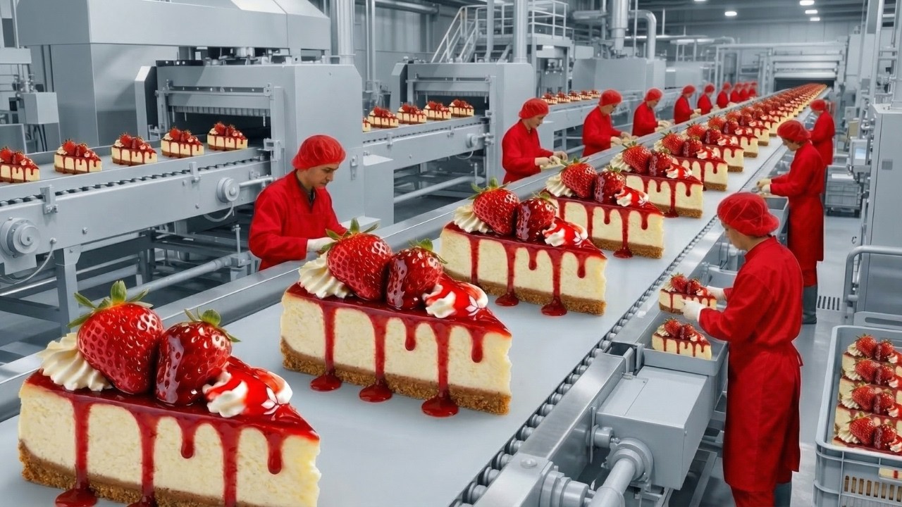Inside the Fruit Chocolate Factory | Satisfying Production Process from Melting to Coating