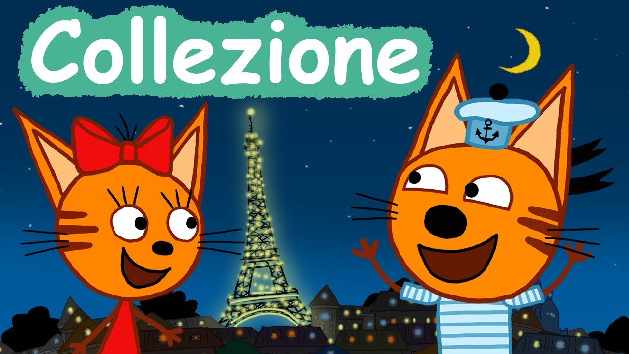 Dolci Gattini, Collezione di cartoni animati per bambini 🤩