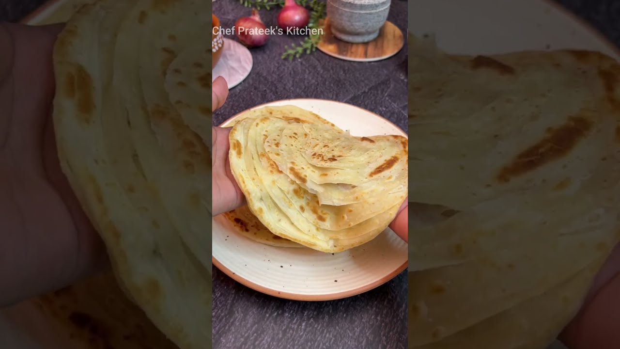 Reshmi Paratha Recipe | Paratha Recipe | Restaurat Style Paratha | Laccha Paratha | Chef Prateek