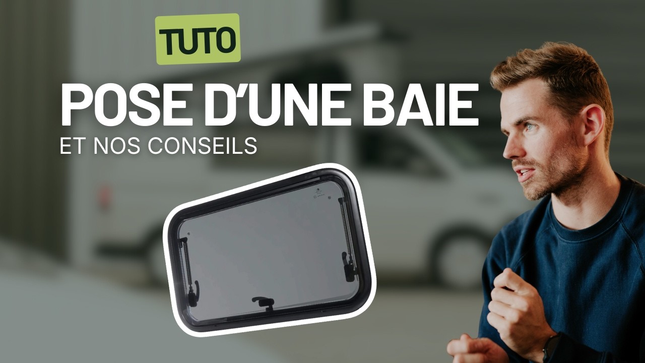 TUTO | Pose d’une baie latérale sur un van avec Sika