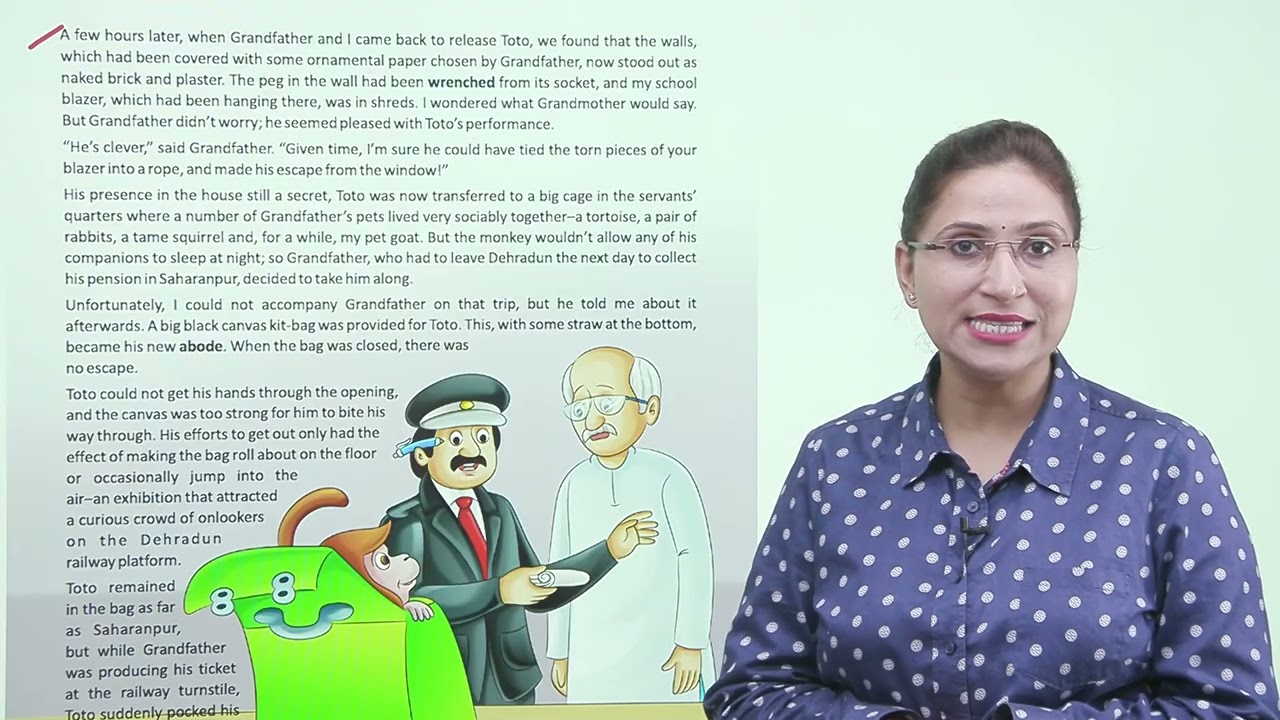 Ch 3 | Jophiel Books | English | Class 08 | The Adventures of Toto | For children