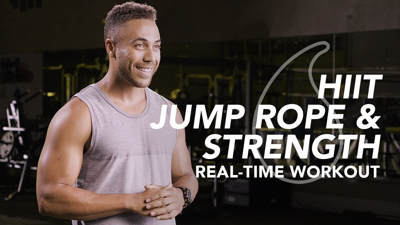 20-Minute HIIT Jump Rope & Strength Workout - Sweet Sweat Real-Time Workout