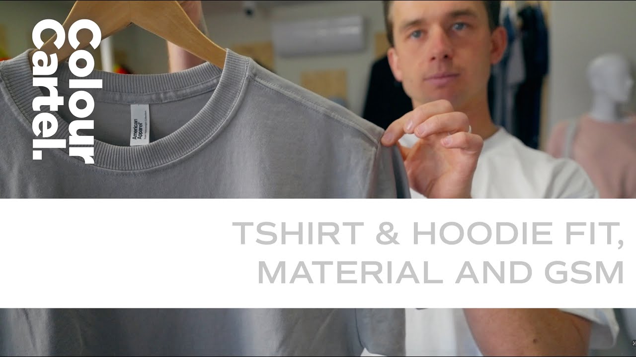 T-Shirt and Hoodie Fit, Material and GSM Explained!