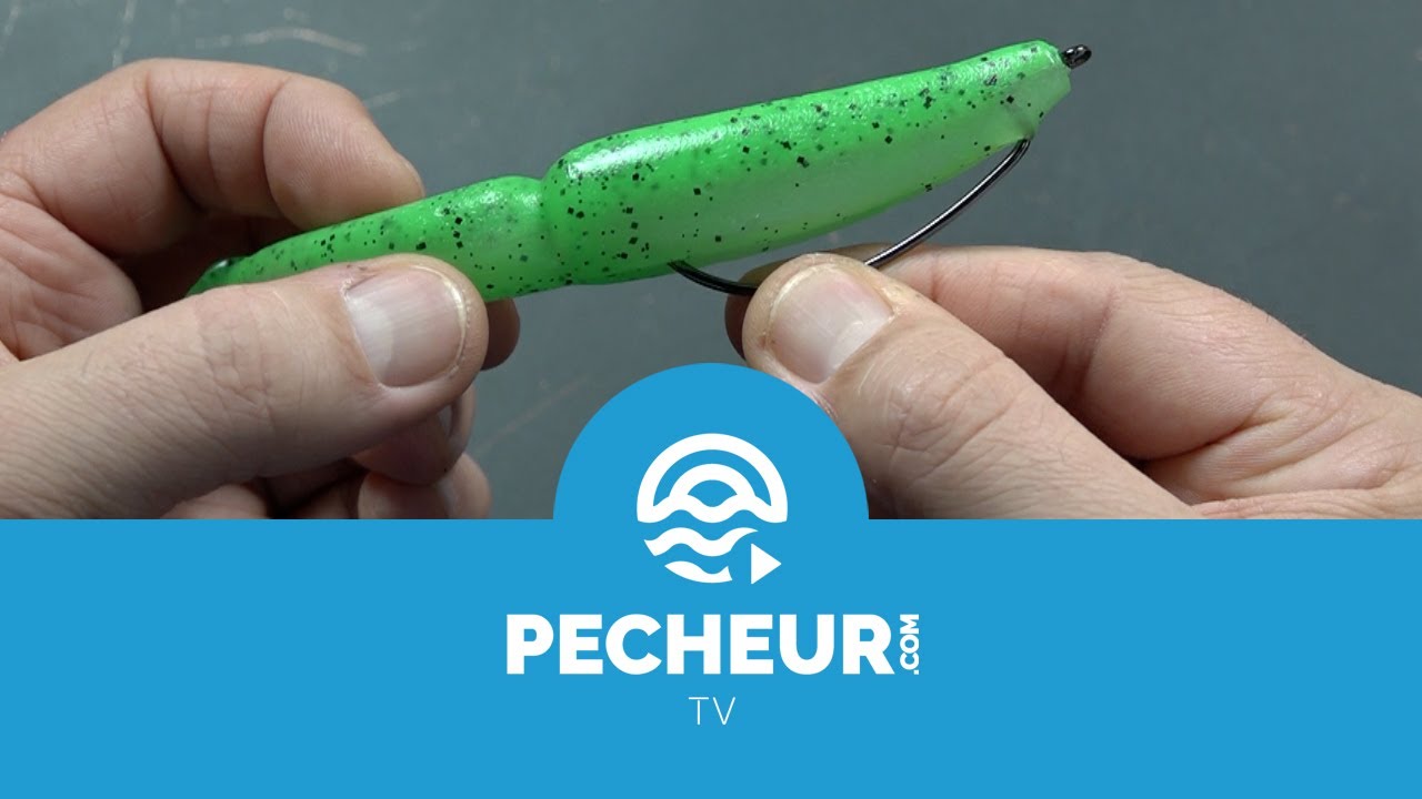 Quelle taille d'hameçon, pour quelle taille de leurre souple ? Tutoriel Pecheur.com