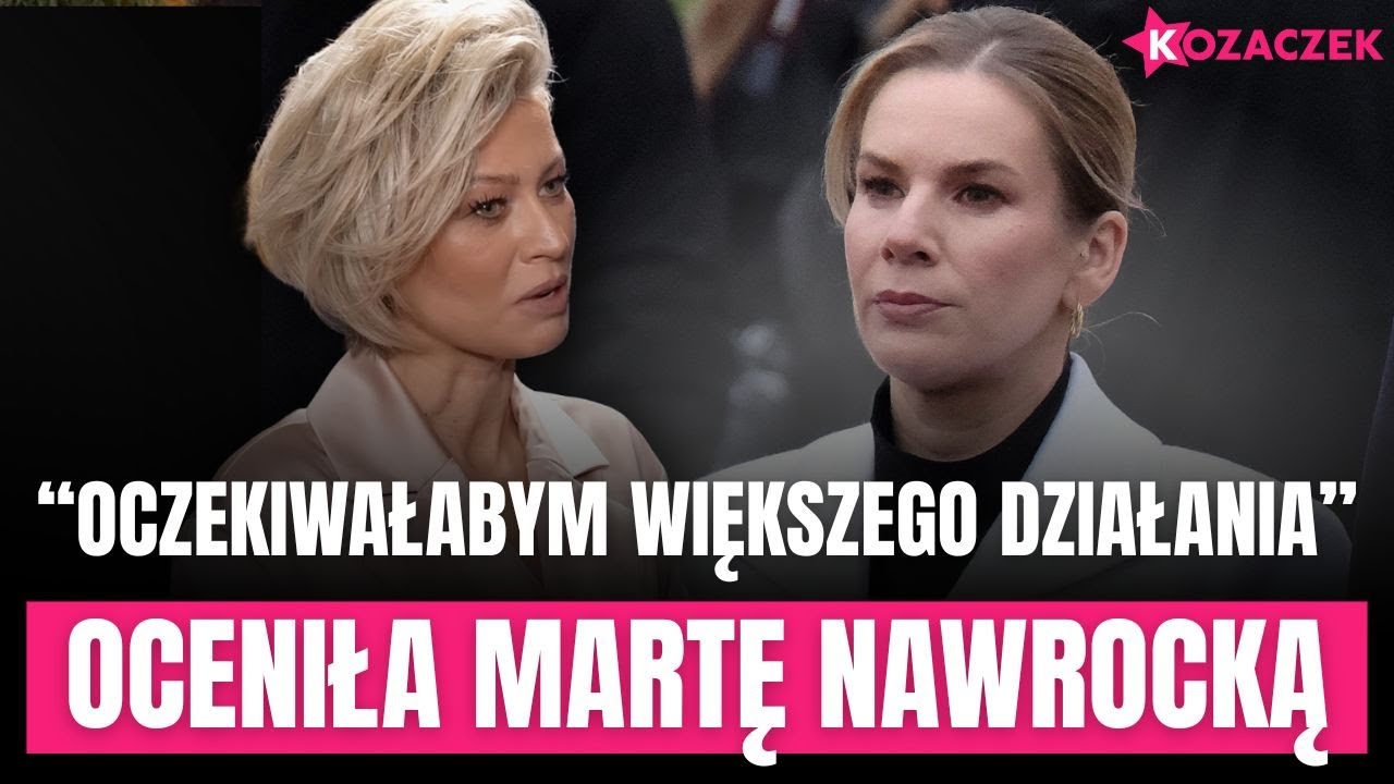 Katarzyna Zdanowicz nie wytrzymała! Tak PODSUMOWAŁA Martę Nawrocką!