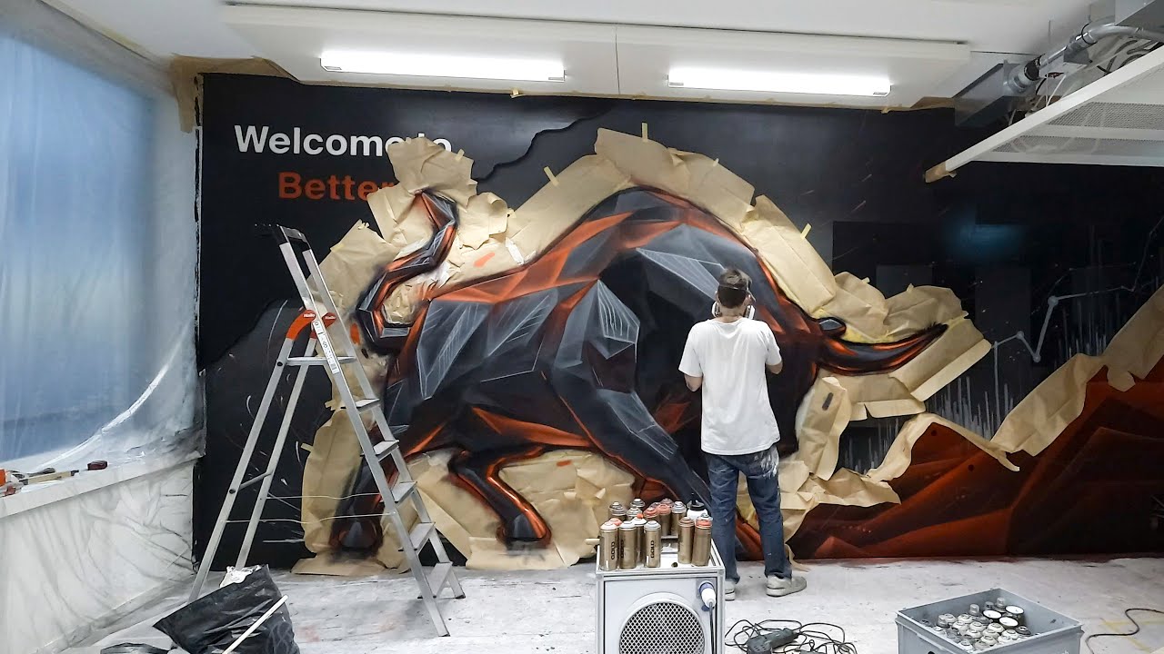 "Welcome to Better" - Smog Graffiti x Bitcoin Suisse