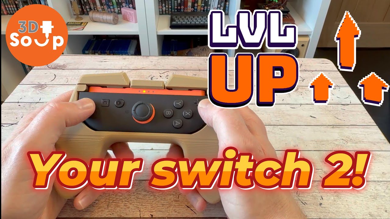 4 essential 3d printed accessories for  your Switch 2, level up your handheld today!