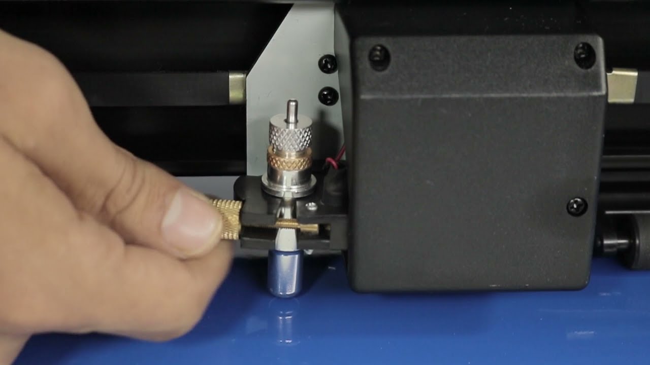 Instalación de Navaja de Corte en Plotter de corte - CUSTOM