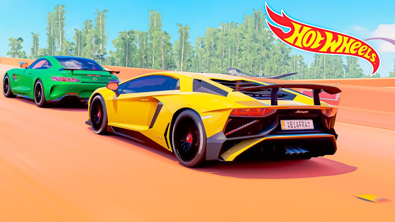 Forza Horizon 3 Lamborghini Aventador Sv Hot Wheels Goliath Race