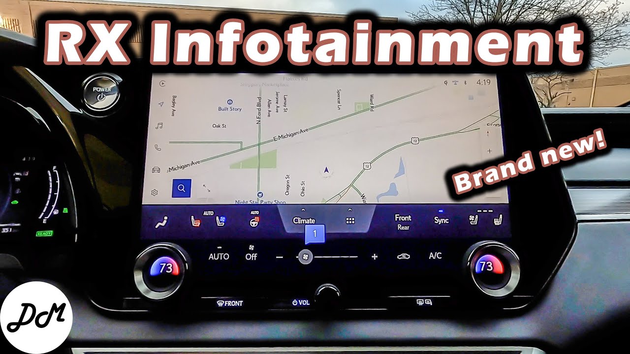 2023 Lexus RX &mdash; Infotainment Review | Touchscreen, Apple CarPlay, Android Auto How-To
