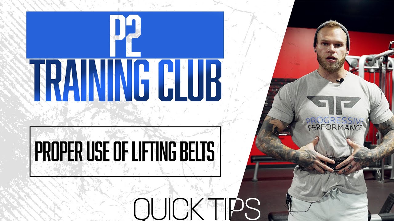 How to Properly Use a Lifting Belt