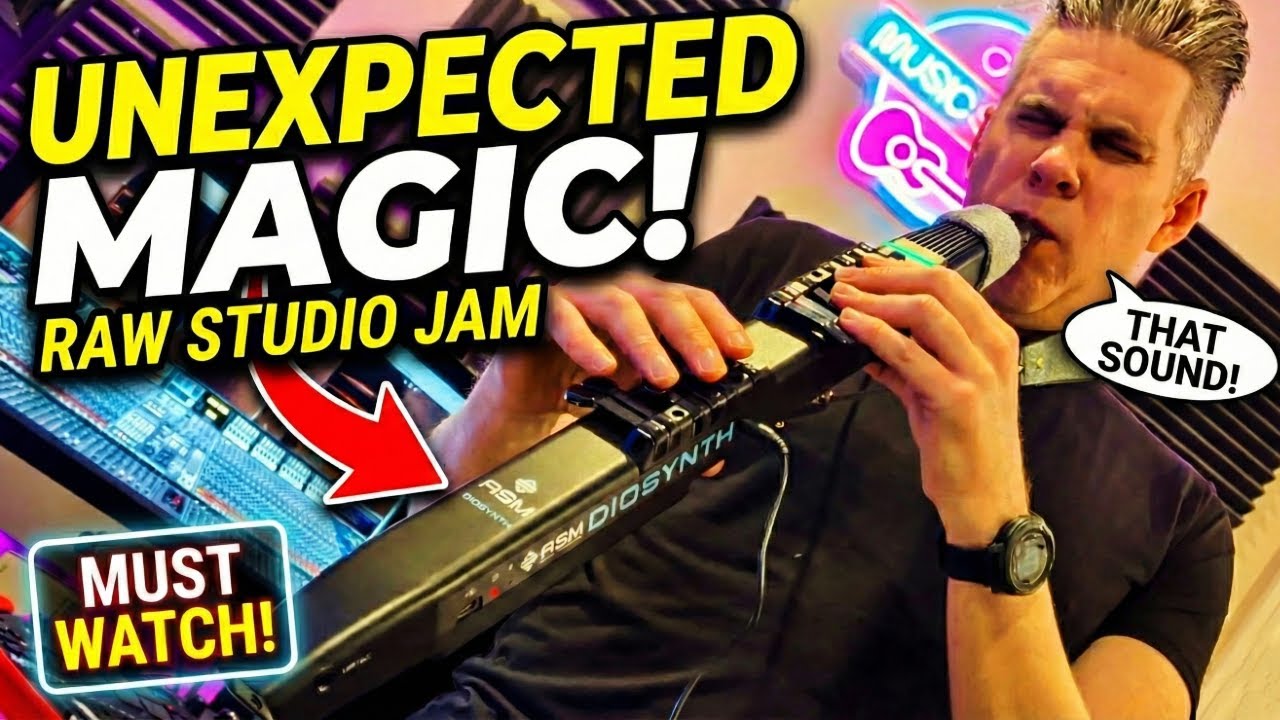 ASM Diosynth: I'm glad I caught this moment... (Raw Studio Jam)