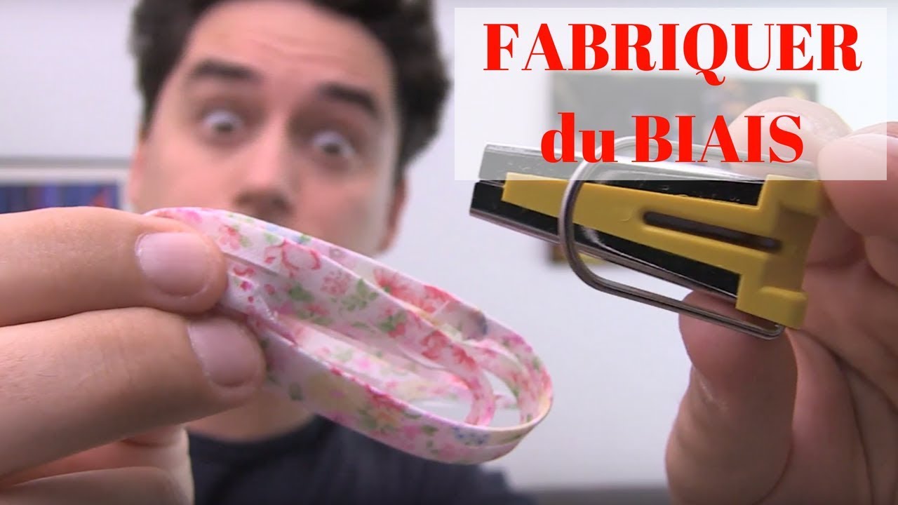 Fabriquer du Biais avec un appareil à biais