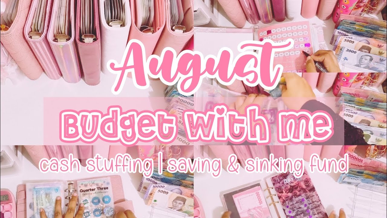 BUDGETING AGUSTUS 2024 | CASH STUFFING DAILY CASH & SAVING | SAVING CHALLENGE