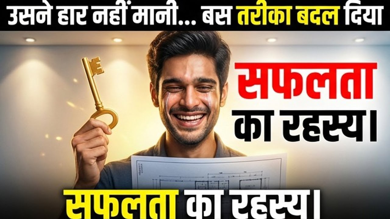 उसने हार नहीं मानी… बस तरीका बदल दिया | Powerful Growth Story Hindi