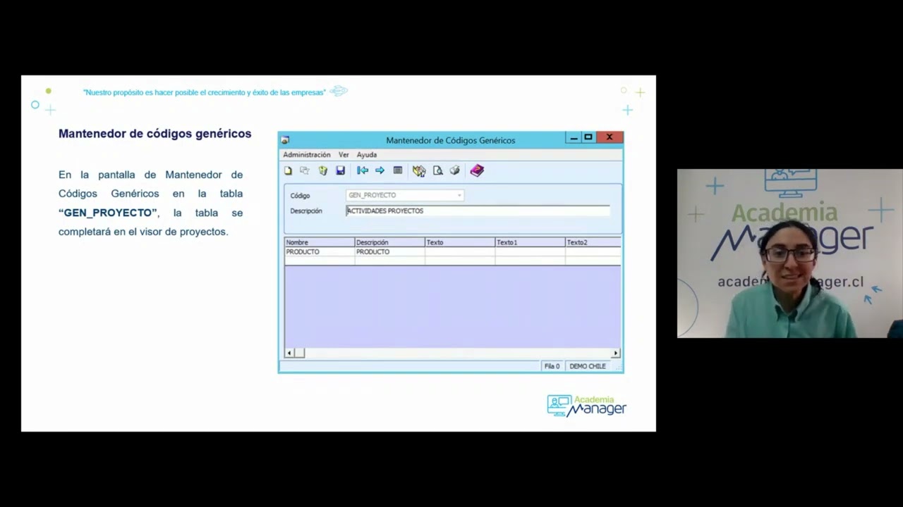 Webinar  Control de Proyectos en Flexline ERP