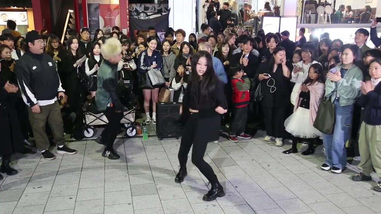 Kpop&JHKTV] Red crew Lee Kang-yong in hongdae ETA-NewJeans레드크루홍대케이팝댄스 이강용이티에이