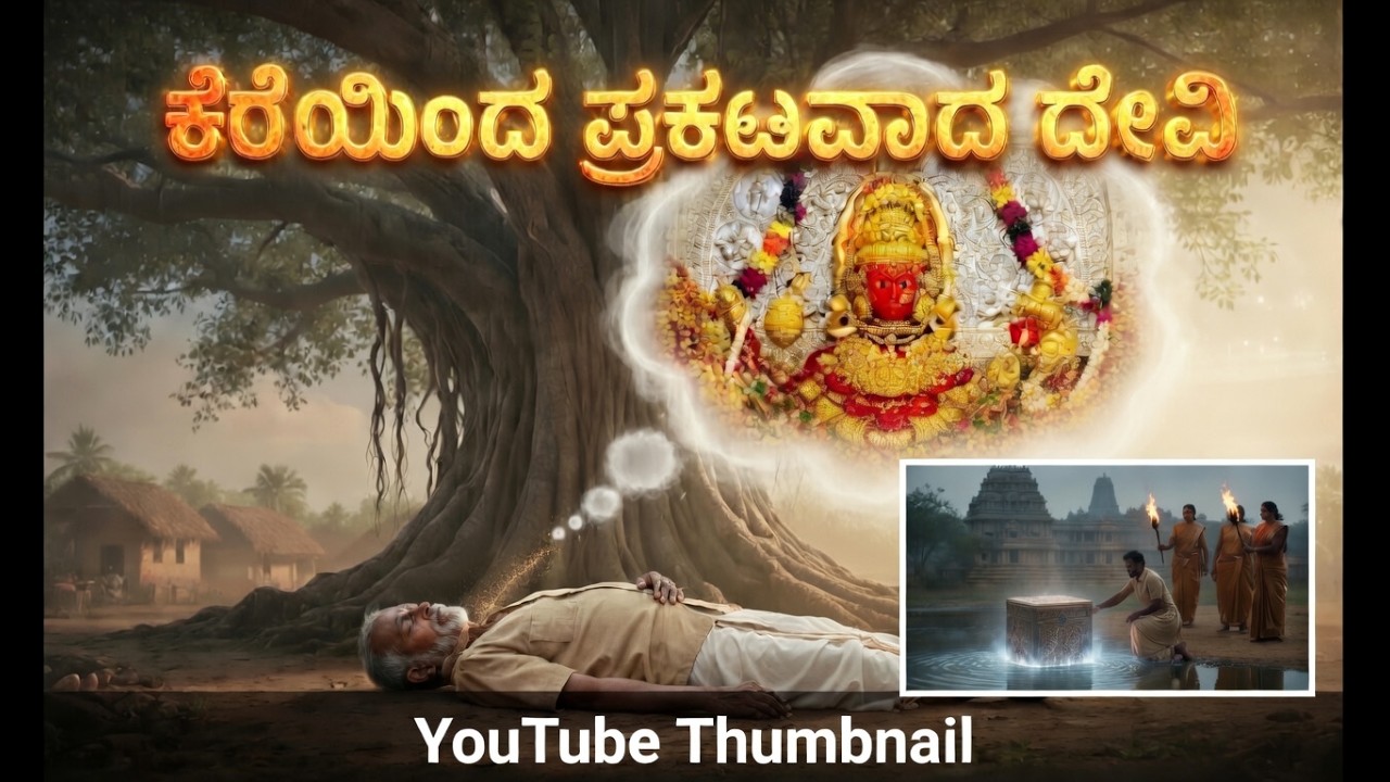 ಭಕ್ತನ ಕನಸಿನಲ್ಲಿ ಬಂದ ಶಿರಸಿ ಮಾರಿಕಾಂಬೆ ದೇವಿ | ಹಾನಗಲ್ ಕೆರೆಯಿಂದ ಪ್ರಕಟವಾದ ದೇವಿ | Kannada Mythology