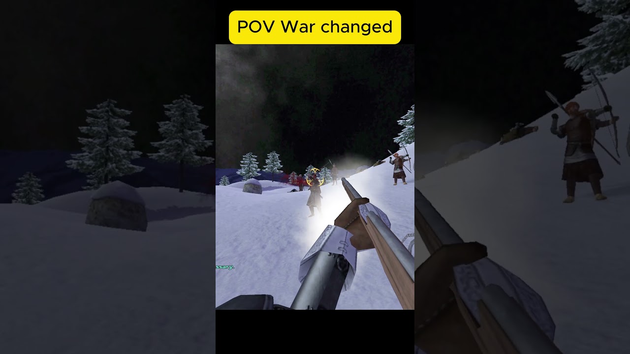 POV War changed in Mount and Blade | Prophesy of Pendor