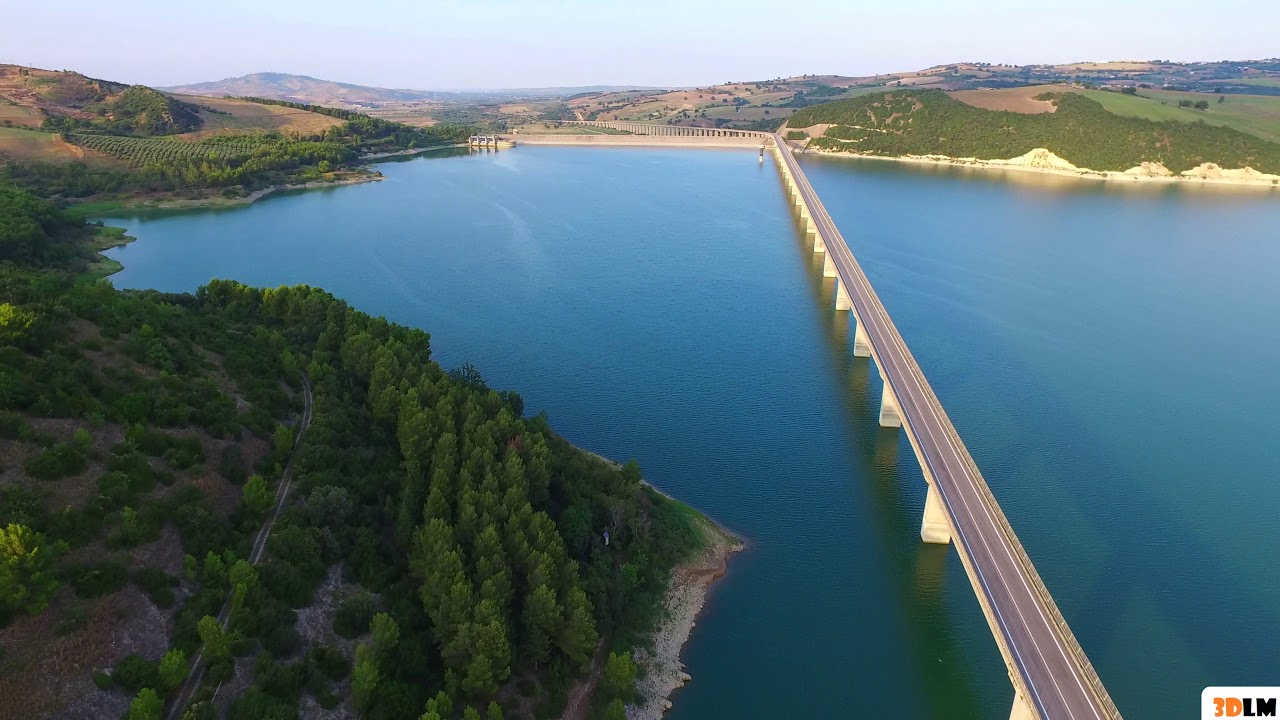 Viadotto del Liscione   Lago di Guardialfiera