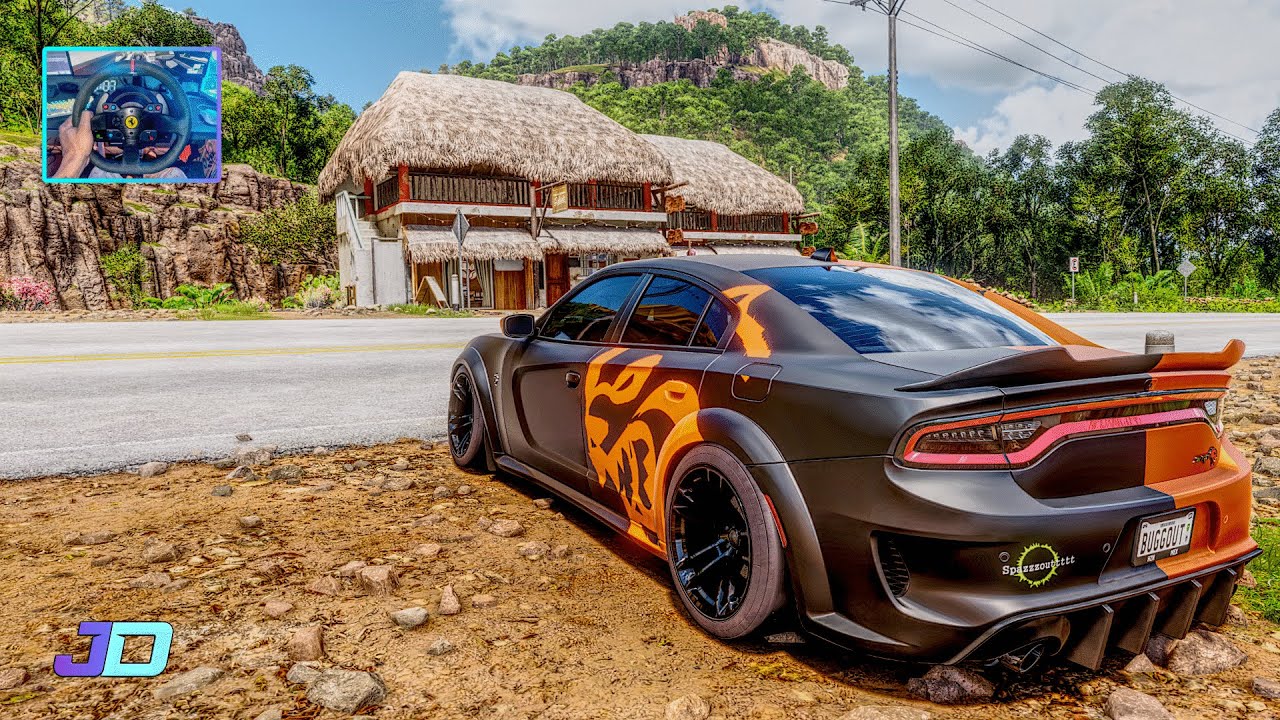 Forza Horizon 5 - Dodge Charger SRT Hellcat Redeye | Thrustmaster T300 RS