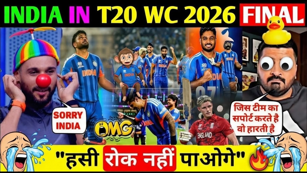 🤡 Mohmad Amir Crying 😭 Sanju’s 89 Sends India To Final In T20 Wc 2026 🔥 Pak Media Crying Badly