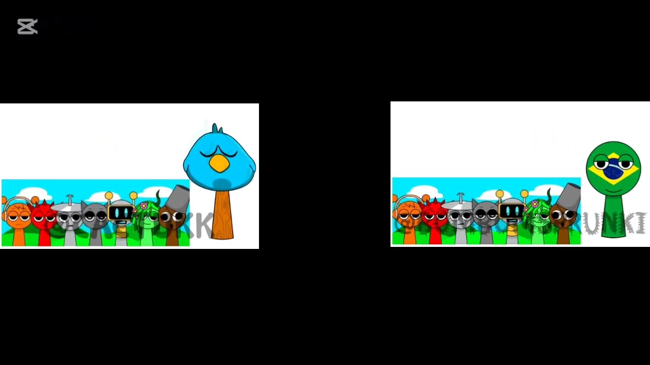 Sleepy Bird vs Brazil (Sprunki OC Incredibox) 