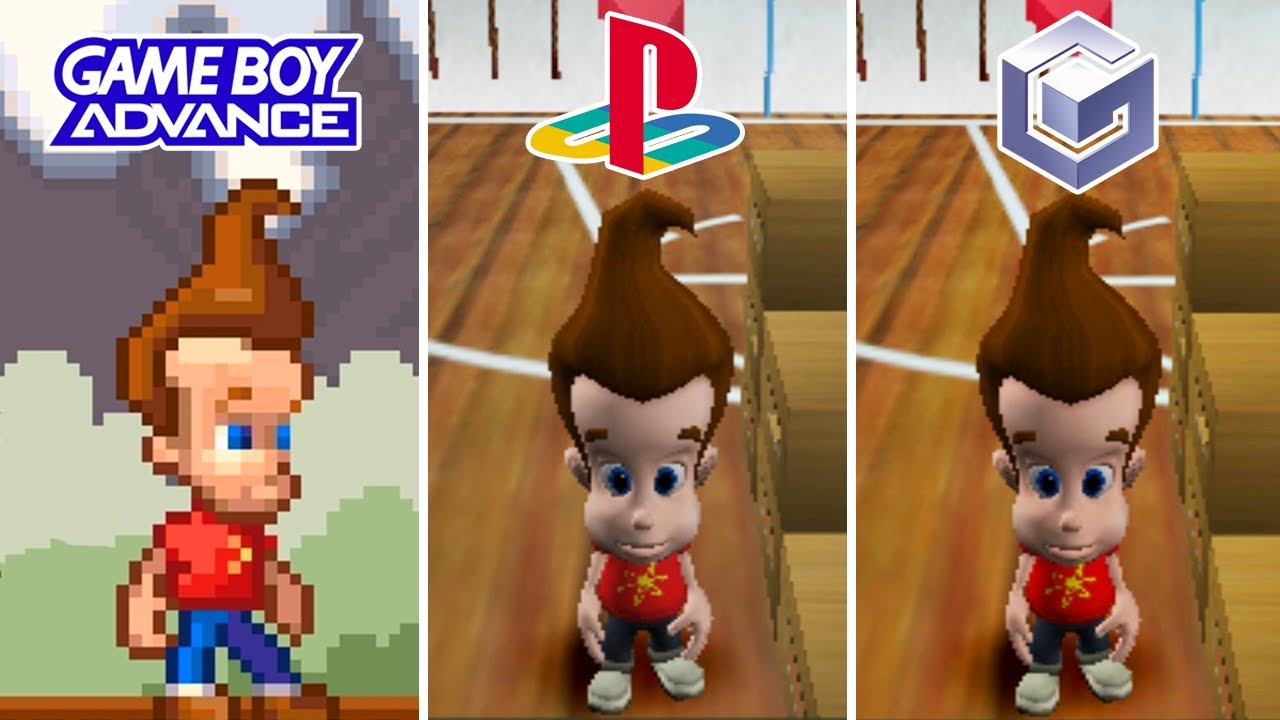 Jimmy Neutron Boy Genius: Jet Fusion (2003) GBA vs PS2 vs GameCube [Which One is Better?]
