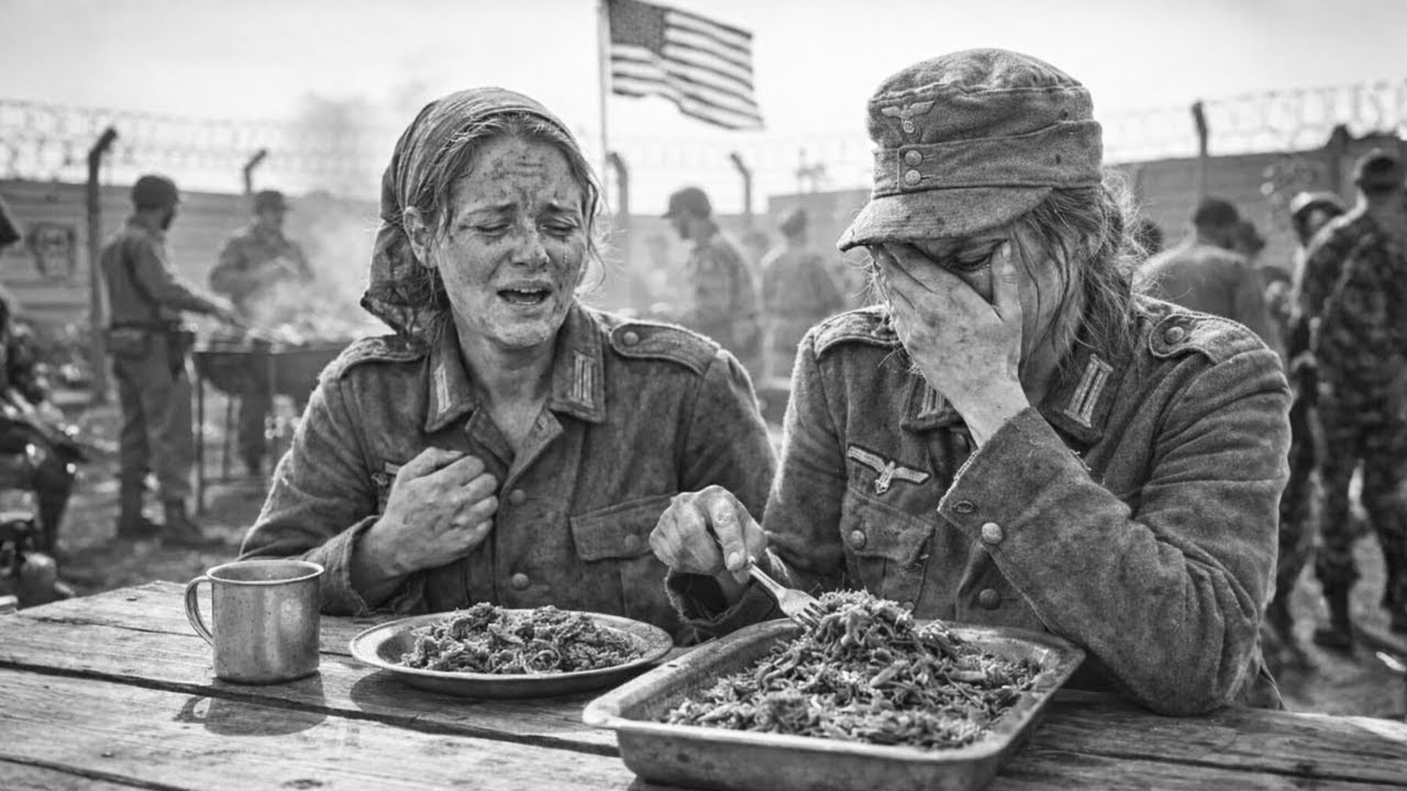 “We Refused… Then Broke” – German Women POWs Break Down After American Pulled Pork