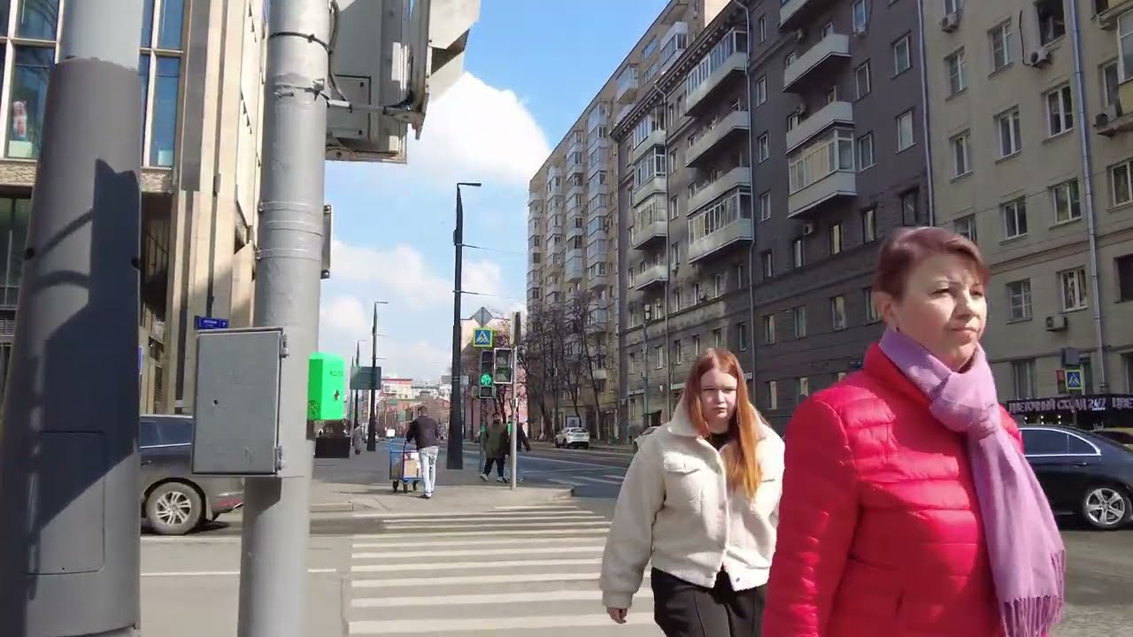 Moscow Walk '1-ya Miusskaya' Street
