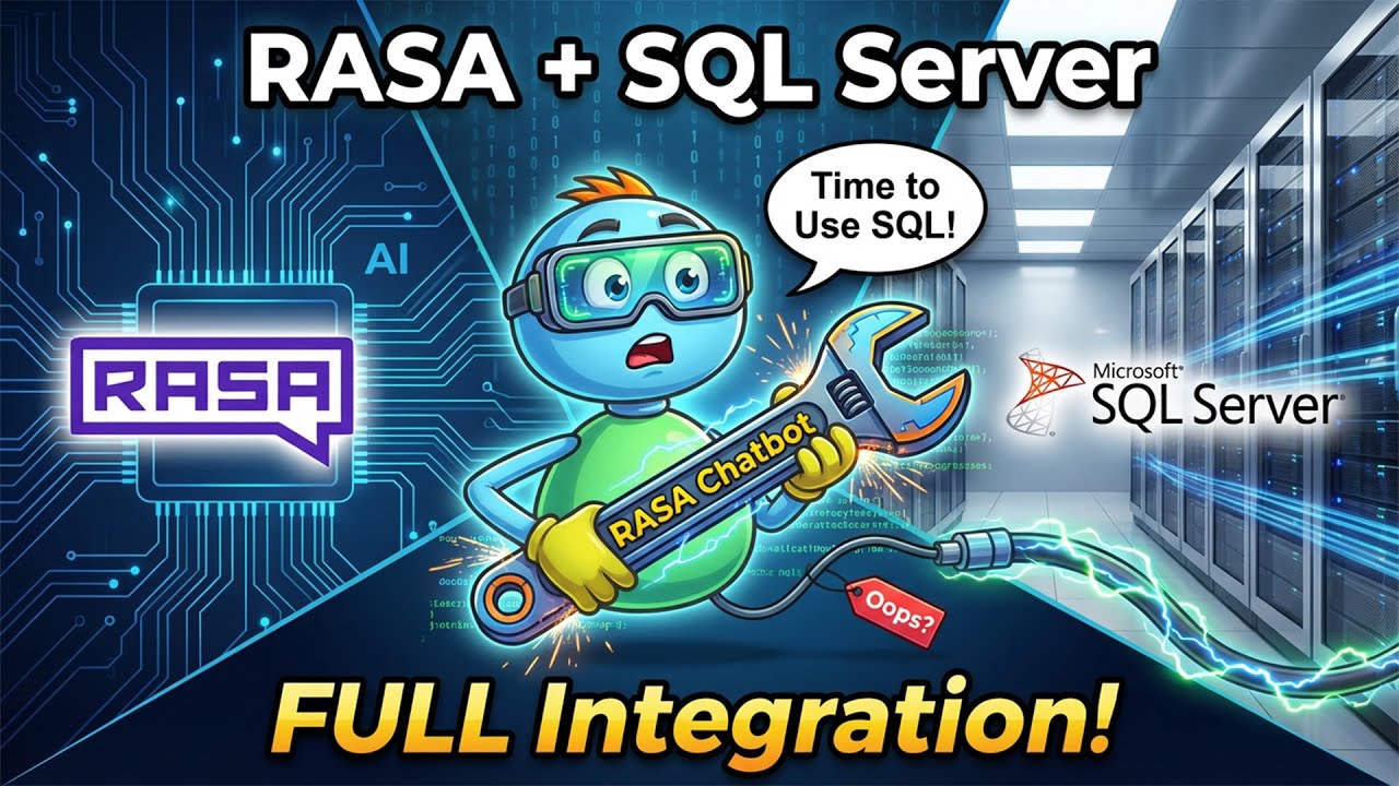 RASA Chatbot SQL Integration 100% Working