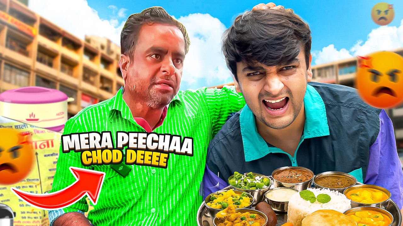 Trying Rs50 Thali at Manoj Cycle Wala