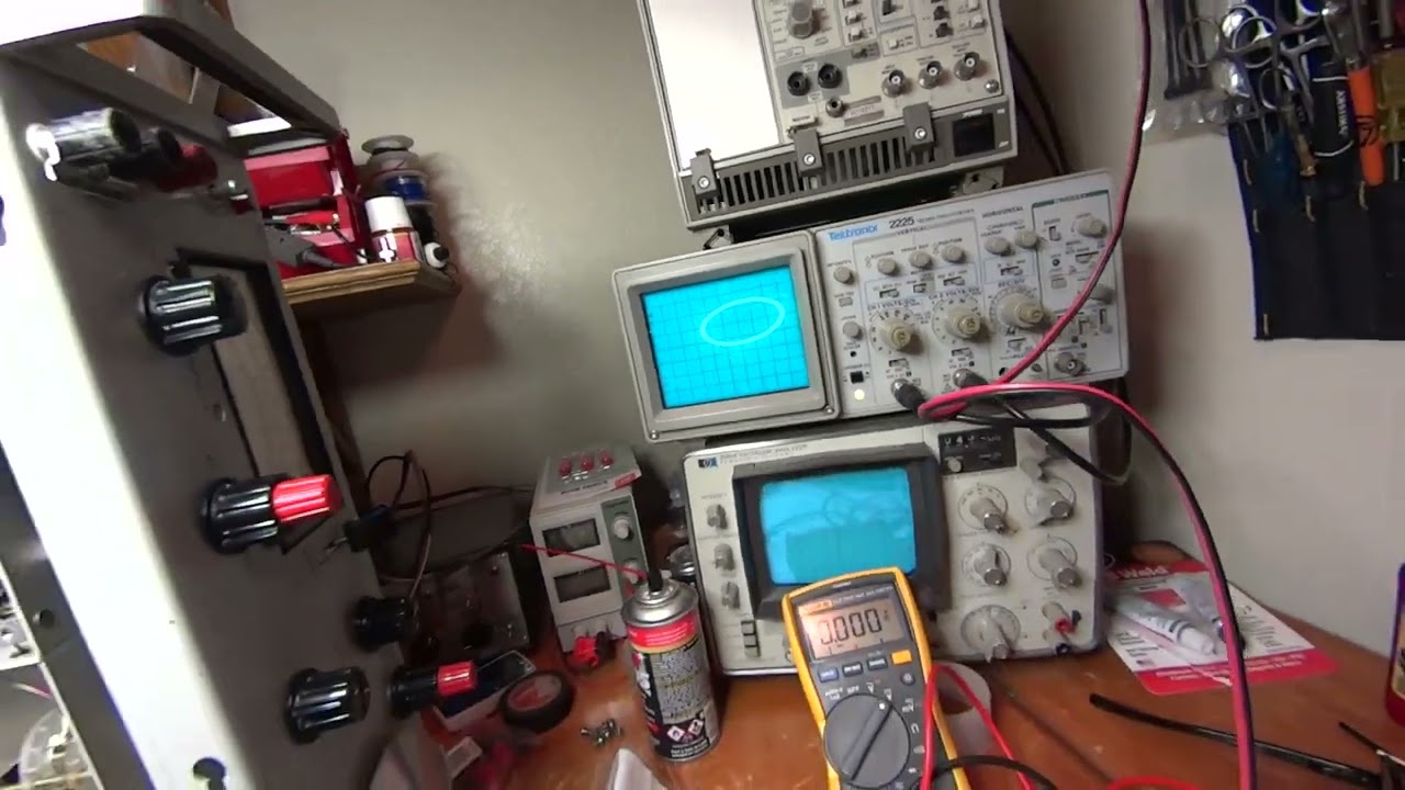 Don't let the smoke out! HP 333A Distortion Analyzer Repair