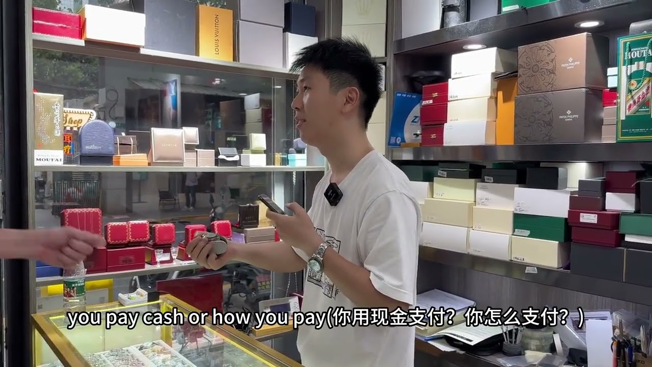 今天來了和國際友人，找我談一筆大生意，還說我跟他做生意