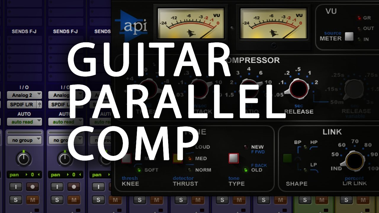 Quick Tutorial - guitar Parallel Compression