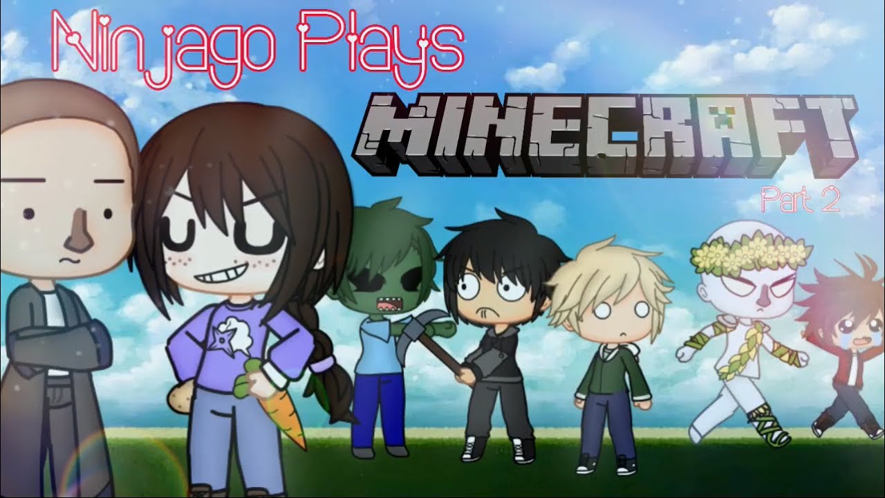 Ninjago Plays Minecraft {Part 2} {Gacha Ninjago} 🎄Christmas Special🎄