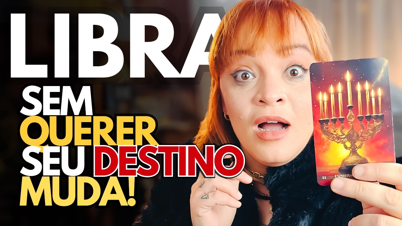 LIBRA A MENSAGEM É URGENTE E PRECISA CHEGAR AGORA! OLHA O Q VC FEZ! SEM QUERER, SEU DESTINO MUDA!