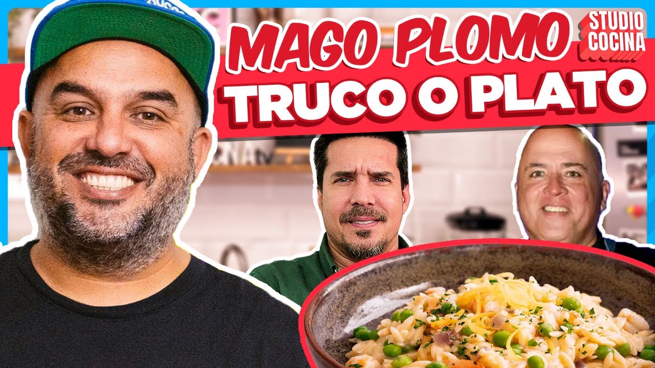 MAGO PLOMO HACE MAGIA EN LA COCINA 🪄🎩 I Risoni y Vitello tonnato I Studio Cocina