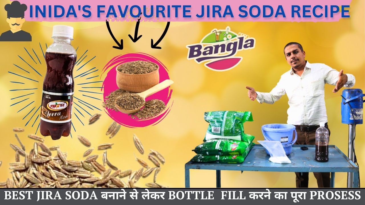 🔥🔥India का बेस्ट Jira Soda बनाने से लेकर भरने का तरीका🍾🍾