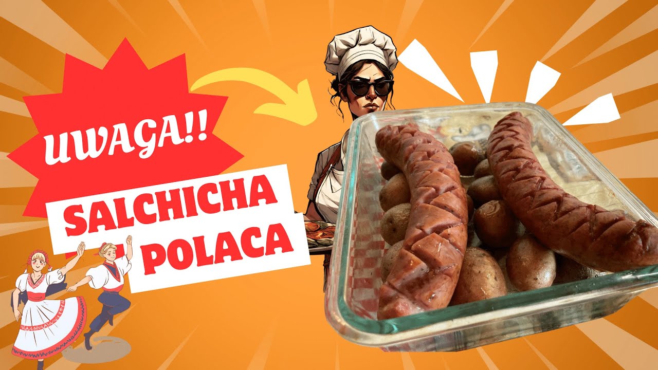 Salchicha Polaca al Horno con Papas y Cebolla