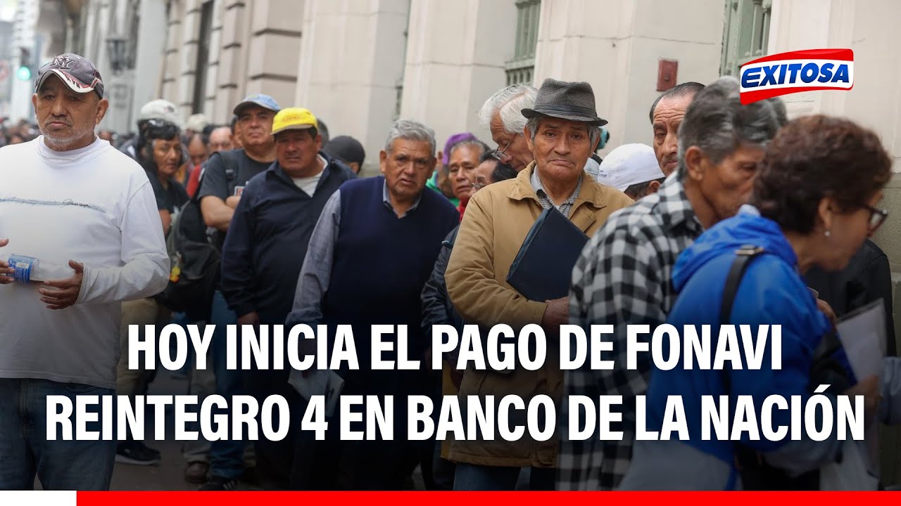 🔴🔵 Reintegro 4 del Fonavi: Conoce el cronograma de pagos por n&uacute;mero de DNI